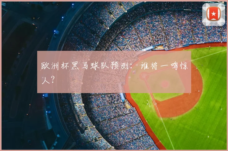 欧洲杯黑马球队预测:谁将一鸣惊人?